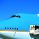 Donald Trump en el Air Force One. Imagen: Fuerza Aérea de Estados Unidos